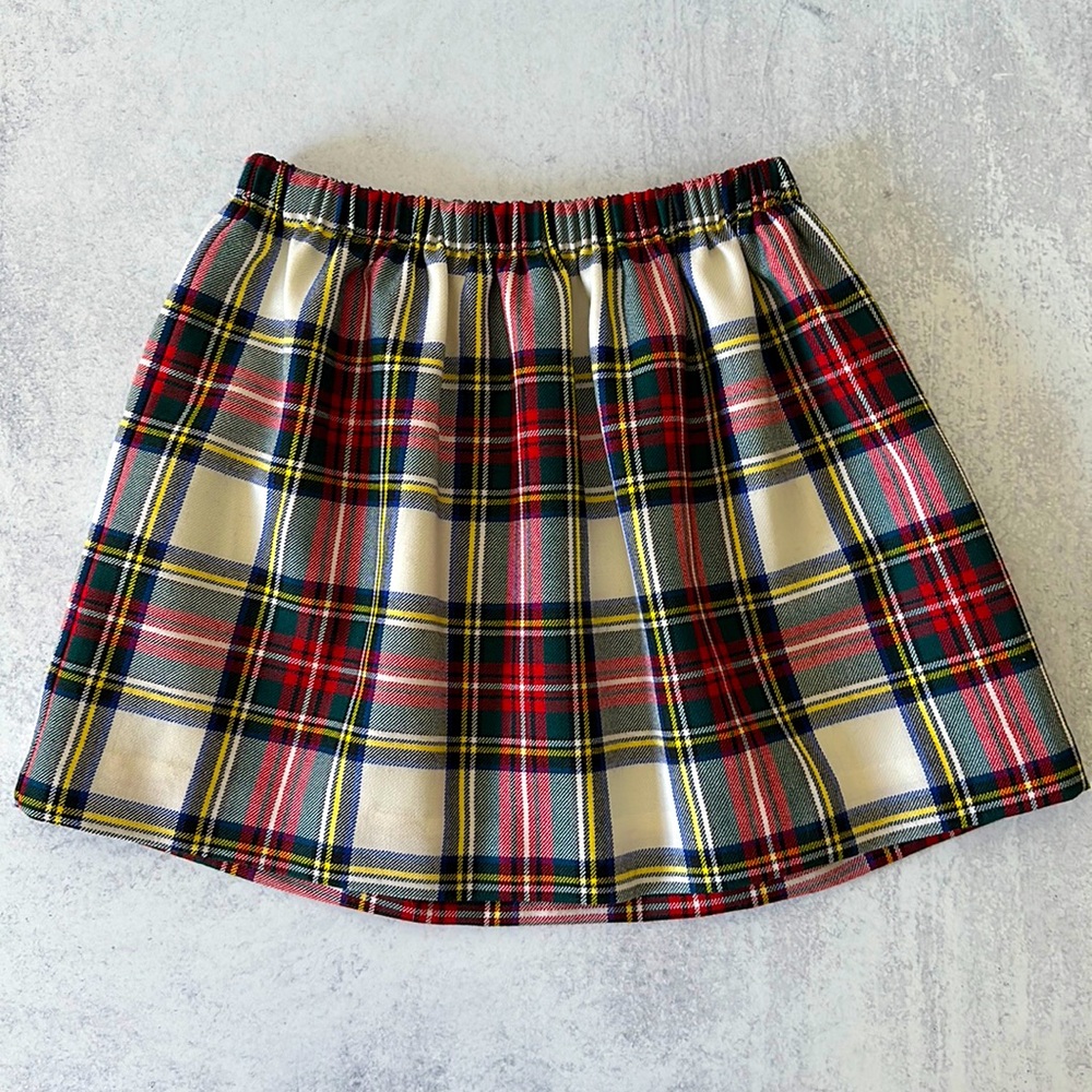 Classic Prep Tartan Plaid Skirt